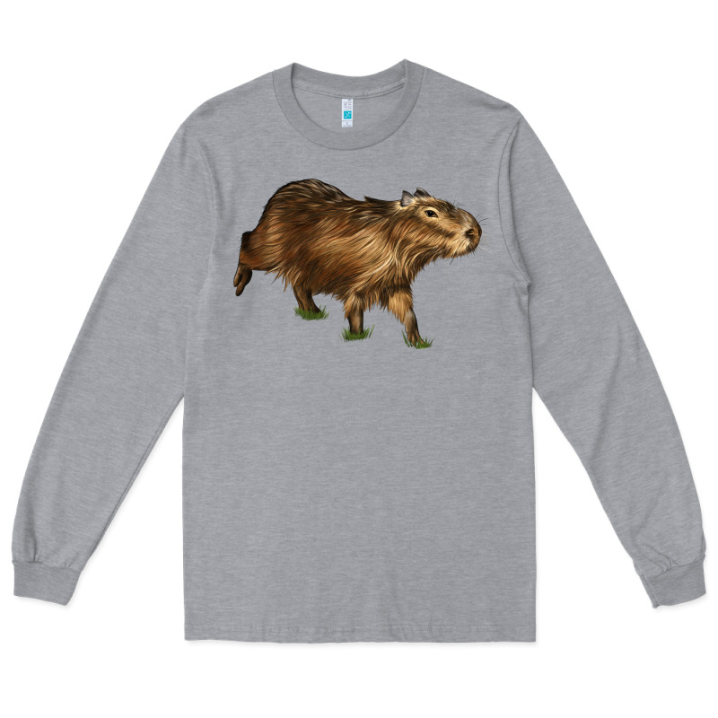 Capybara Long Sleeve Tee by LillyAllenDesigns | Teevron