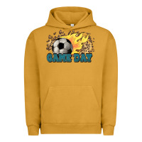Pigment Peanut Butter Game day Soccer leopard flames fireball Urban Hoodie - HowdyJamesFarm