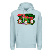Blue Mist Merry Christmas - Gnome - Gnome Premium Hoodie - Bettercallsaul