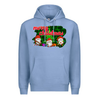 Colony Blue Merry Christmas - Gnome - Gnome Premium Hoodie - Bettercallsaul
