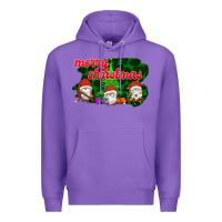 Purple Merry Christmas - Gnome - Gnome Premium Hoodie - Bettercallsaul