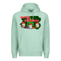 Seafoam Merry Christmas - Gnome - Gnome Premium Hoodie - Bettercallsaul