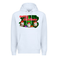 White Merry Christmas - Gnome - Gnome Premium Hoodie - Bettercallsaul