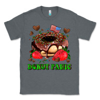 Charcoal Heather donut panic Classic Tee - AdoDesignShop