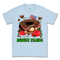 Dusty Blue donut panic Classic Tee - AdoDesignShop