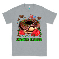 Heather Grey donut panic Classic Tee - AdoDesignShop