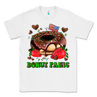 White donut panic Classic Tee - AdoDesignShop