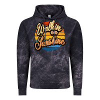 Cloud Black Walking on Sunshine Vintage Hoodie - JahusDesignShop
