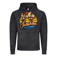 Vintage Black Walking on Sunshine Vintage Hoodie - JahusDesignShop