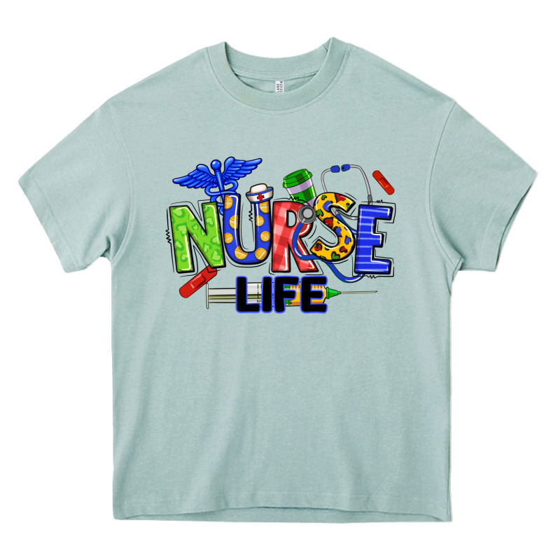 Autism Nurse Life Heavy Core Tee by texasbilliewilder | Teevron