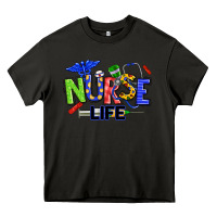 Asphalt autism nurse life Heavy Core Tee - texasbilliewilder
