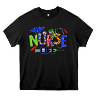 Black autism nurse life Heavy Core Tee - texasbilliewilder
