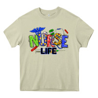 Mossy autism nurse life Heavy Core Tee - texasbilliewilder