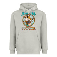 Moon Dust Western Stay Wild Cowgirl Heavyweight Hoodie - BundleAndBundleShop