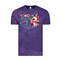 Cloud Purple 100 magical days of school Vintage Tee - Artiststas