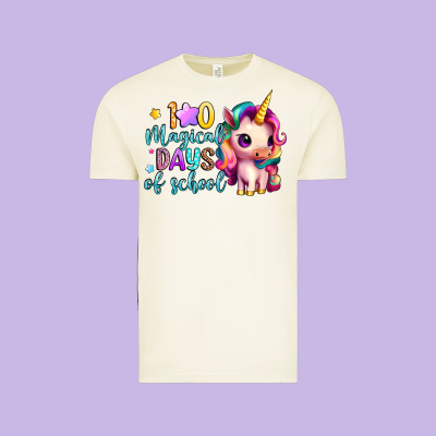 100 Magical Days Of School Vintage Tee Designed By Artiststas