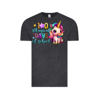 Vintage Black 100 magical days of school Vintage Tee - Artiststas