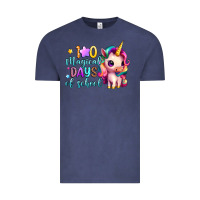 Vintage Denim 100 magical days of school Vintage Tee - Artiststas