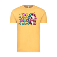 Vintage Mustard 100 magical days of school Vintage Tee - Artiststas