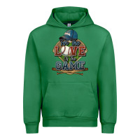 Emerald for the love of the game baseball Urban Hoodie - HowdyJamesFarm
