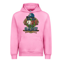 Fuchsia Pink for the love of the game baseball Urban Hoodie - HowdyJamesFarm