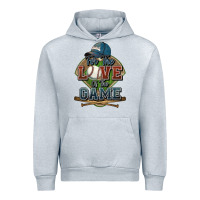 Heather Grey for the love of the game baseball Urban Hoodie - HowdyJamesFarm