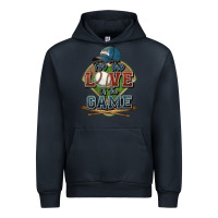 Navy for the love of the game baseball Urban Hoodie - HowdyJamesFarm
