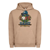 Pigment Burro for the love of the game baseball Urban Hoodie - HowdyJamesFarm