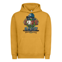 Pigment Peanut Butter for the love of the game baseball Urban Hoodie - HowdyJamesFarm