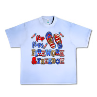 Grape Ice flip flops fireworks and freedom Urban Heavy Tee - AdoDesignShop