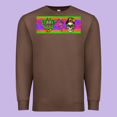 Spooky Mama 11 Oz Mug Premium Sweatshirt Designed By Bundleandbundleshop