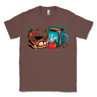 Chestnut donut coffee strawberry Classic Tee - AdoDesignShop