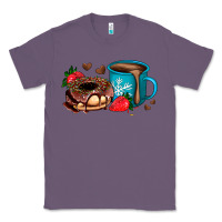 Lavender donut coffee strawberry Classic Tee - AdoDesignShop