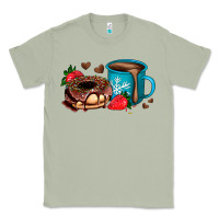 Matcha donut coffee strawberry Classic Tee - AdoDesignShop