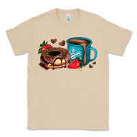 Mushroom donut coffee strawberry Classic Tee - AdoDesignShop
