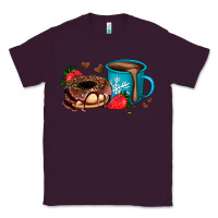 Plum donut coffee strawberry Classic Tee - AdoDesignShop
