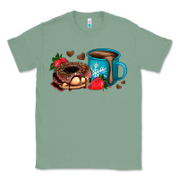 Sage donut coffee strawberry Classic Tee - AdoDesignShop