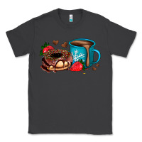 Smoke donut coffee strawberry Classic Tee - AdoDesignShop