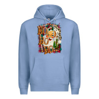 Colony Blue Christmas Ho Ho Ho Premium Hoodie - Bettercallsaul