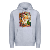 Heather Grey Christmas Ho Ho Ho Premium Hoodie - Bettercallsaul