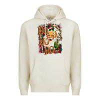 Oatmeal Heather Christmas Ho Ho Ho Premium Hoodie - Bettercallsaul