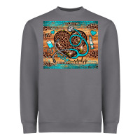 Storm nurse leopard heart Heavyweight Sweatshirt - JahusDesignShop