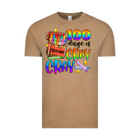 Vintage Coffee 100 days of cray cray Vintage Tee - Artiststas