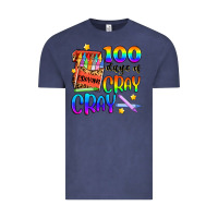 Vintage Denim 100 days of cray cray Vintage Tee - Artiststas