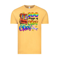 Vintage Mustard 100 days of cray cray Vintage Tee - Artiststas