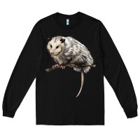 Black opossum Long Sleeve Tee - LillyAllenDesigns