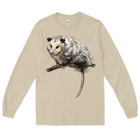 Mushroom opossum Long Sleeve Tee - LillyAllenDesigns