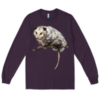 Plum opossum Long Sleeve Tee - LillyAllenDesigns