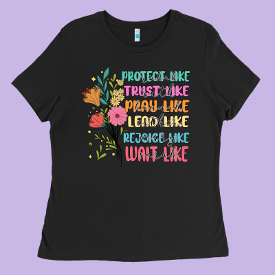 Women Of The Bible Ladies Tee Designed By Jahusdesignshop