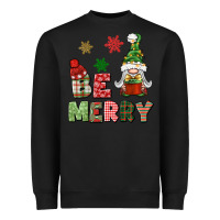 Black be merry Heavyweight Sweatshirt - BundleAndBundleShop